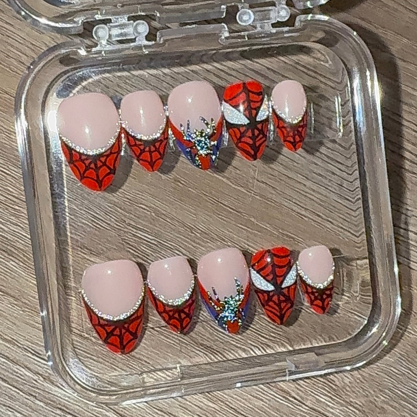 Press-On Toe Nail Set
