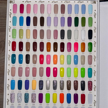 Press-On Toenails Solid Color Set